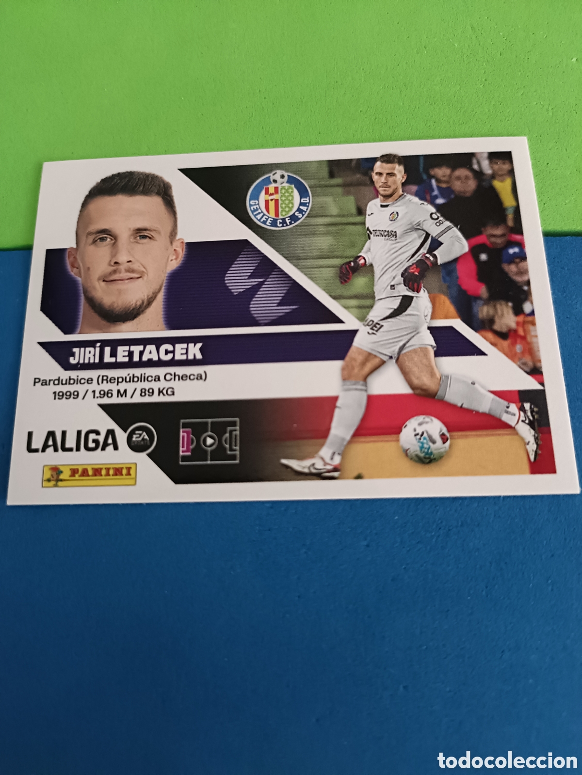 Cromos de f&uacute;tbol: Panini cromos stickers Liga este 2026 2027 26 27 - Getafe 4 Letacek