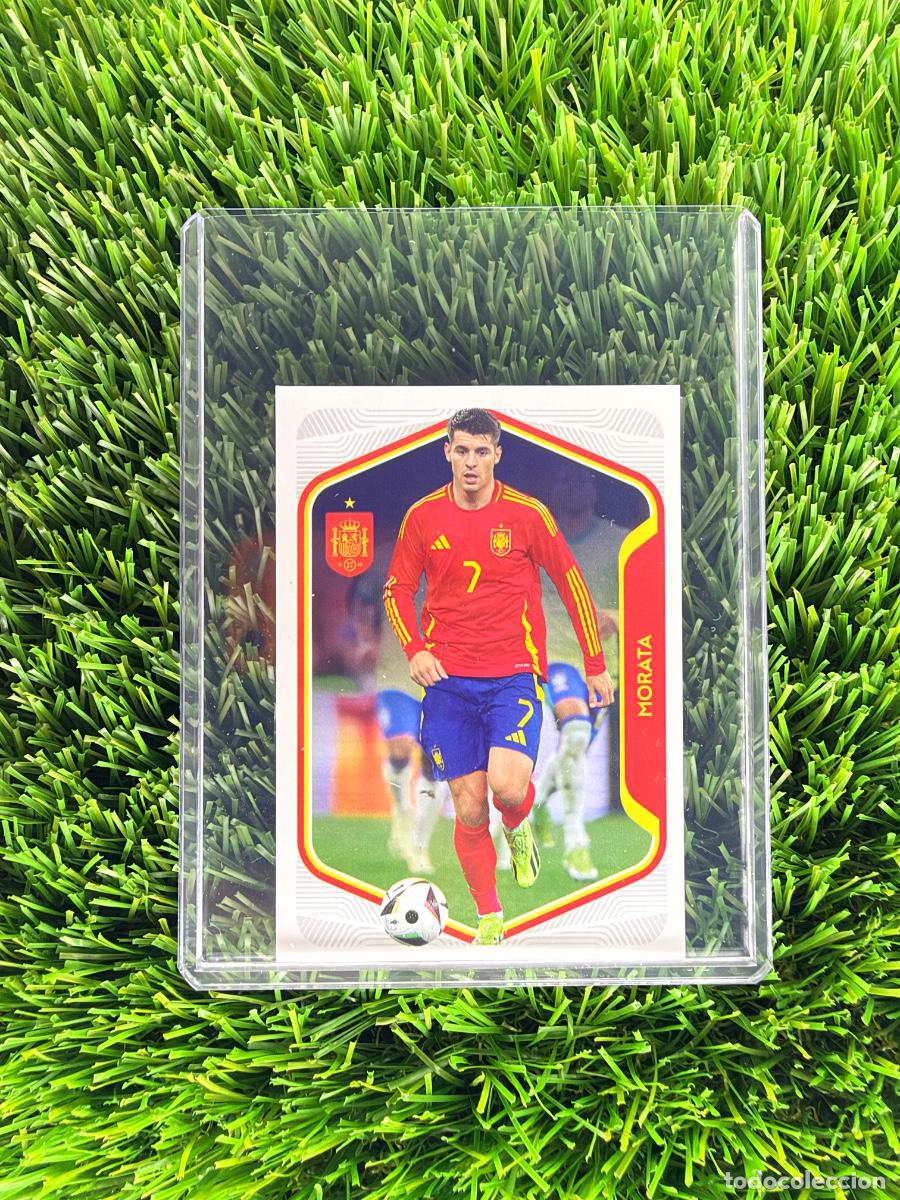 Cromos de f&uacute;tbol: N&ordm; 55 Morata Carrefour Espa&ntilde;a 2026