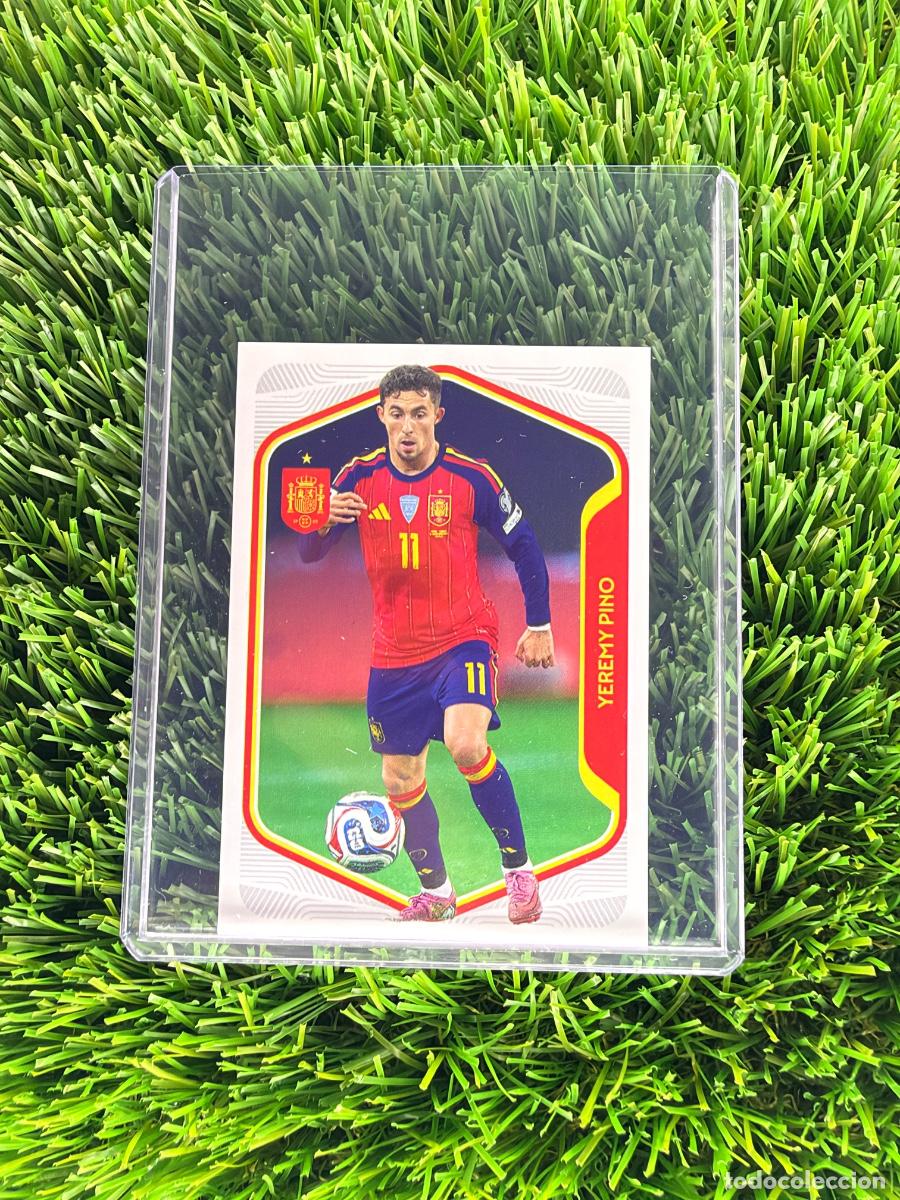 Cromos de f&uacute;tbol: N&ordm; 58 Yeremy Pino Carrefour Espa&ntilde;a 2026
