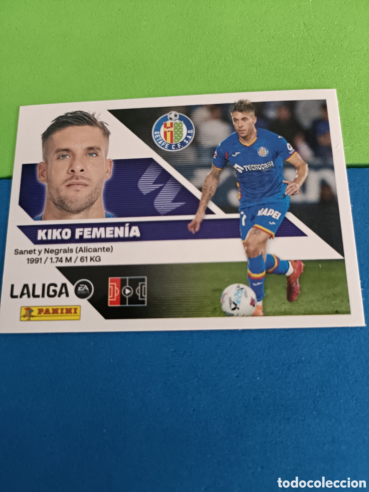 Cromos de f&uacute;tbol: Panini cromos stickers Liga este 2026 2027 26 27 - Getafe 5 Kiko Femenia