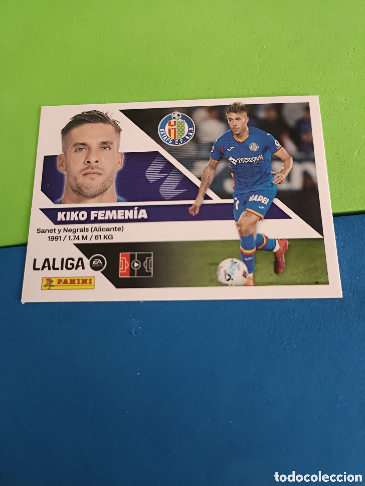 Cromos de f&uacute;tbol: Panini cromos stickers Liga este 2026 2027 26 27 - Getafe 5 Kiko Femenia