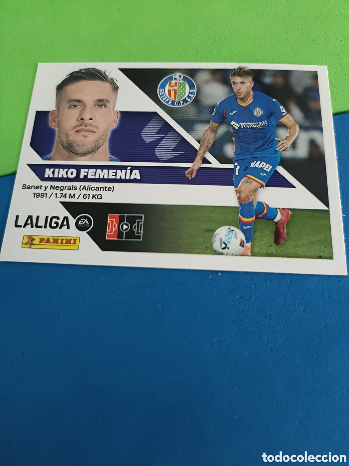 Cromos de f&uacute;tbol: Panini cromos stickers Liga este 2026 2027 26 27 - Getafe 5 Kiko Femenia