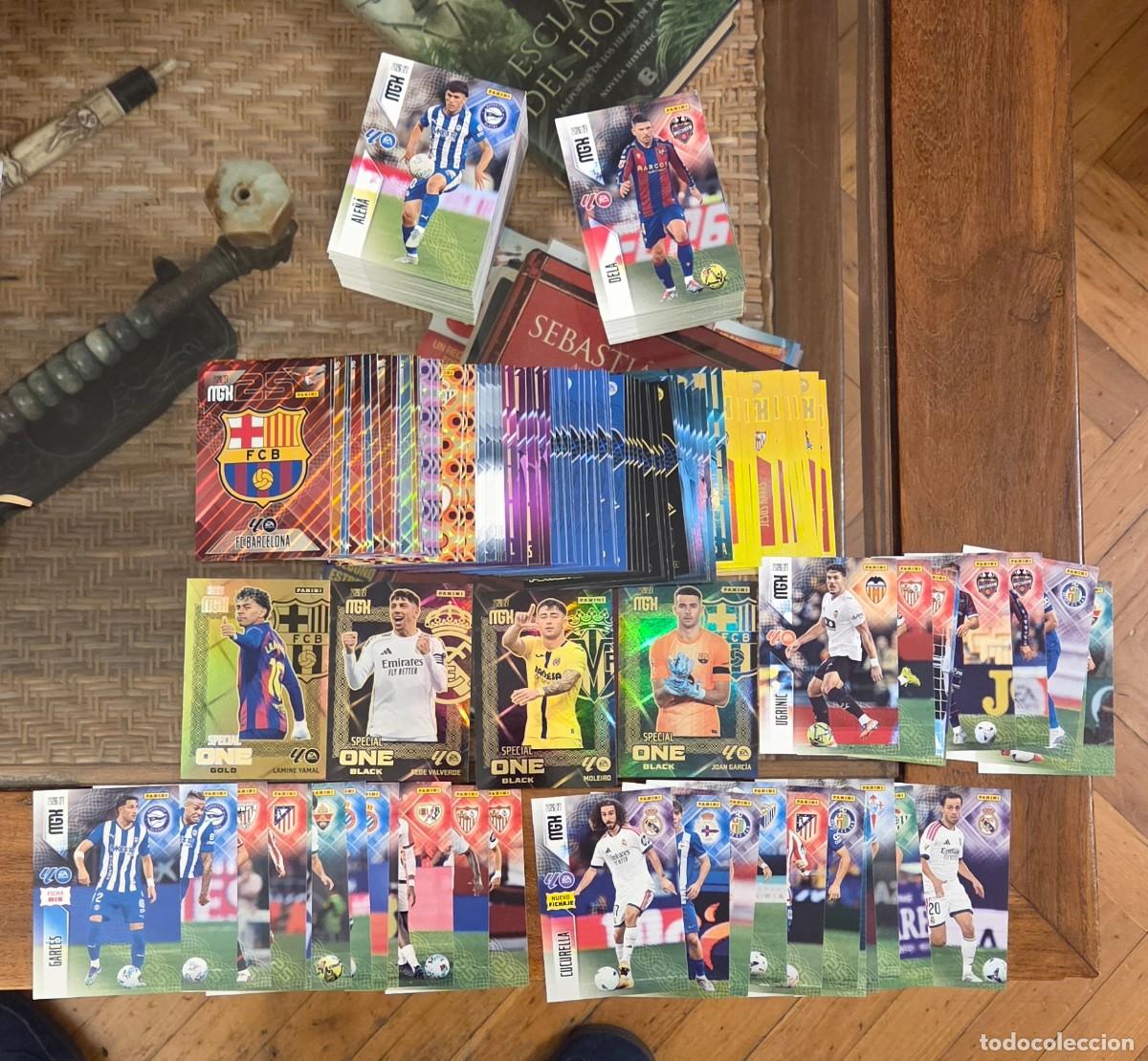 Cromos de f&uacute;tbol: Lote 325 fichas megacracks 2026/2027 segunda edicion todas distintas