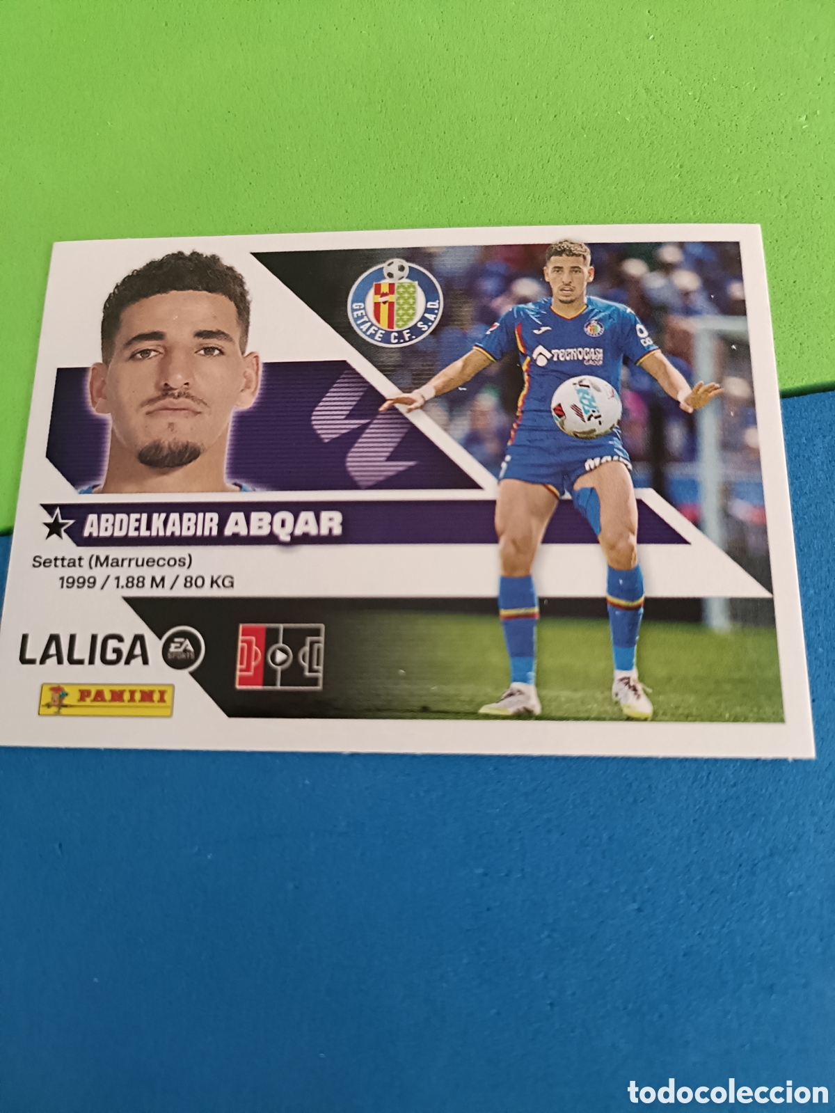 Cromos de f&uacute;tbol: Panini cromos stickers Liga este 2026 2027 26 27 - Getafe 8 Abqar