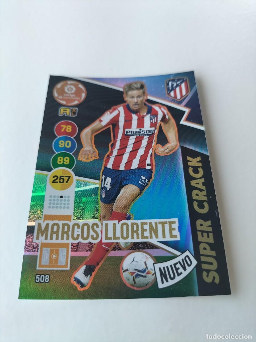 Cartes &agrave; collectionner de Football: 1 CROMO FICHA PANINI ADRENALYN TEMPORADA 20-21 2020-2021 ATL&Eacute;TICO MADRID 508 MARCOS LLORENTE S.CRACK