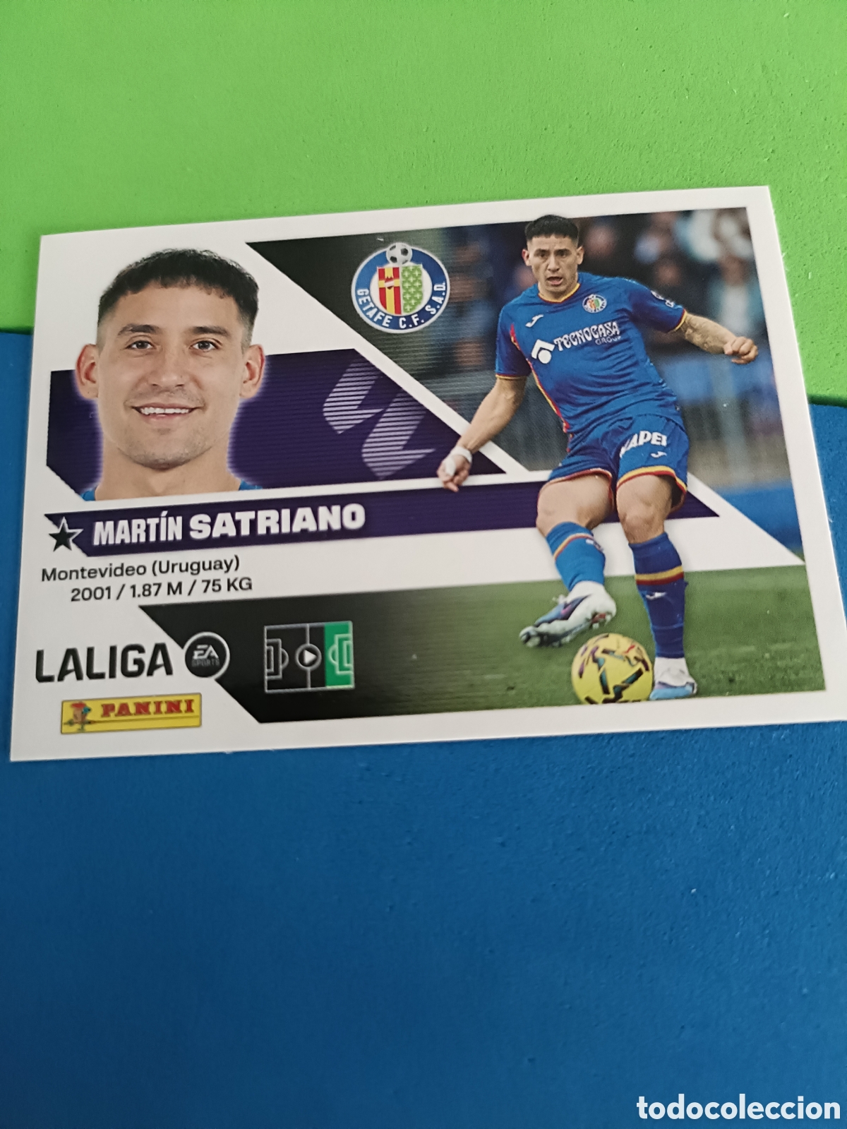 Cromos de f&uacute;tbol: Panini cromos stickers Liga este 2026 2027 26 27 - Getafe 20 Satriano