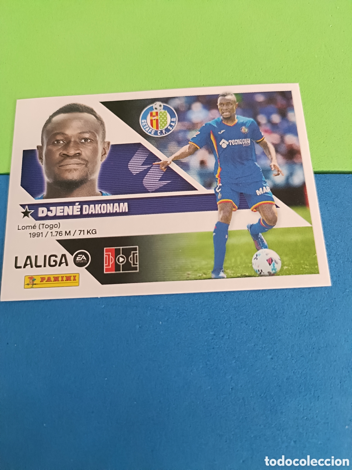 Cromos de f&uacute;tbol: Panini cromos stickers Liga este 2026 2027 26 27 - Getafe 6 Djene