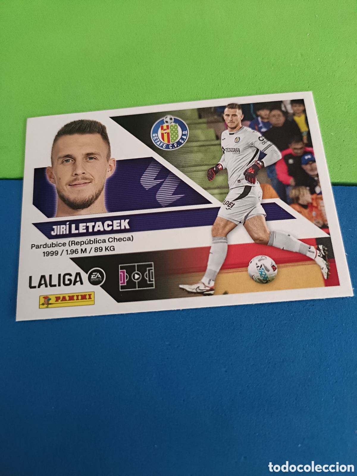 Cromos de f&uacute;tbol: Panini cromos stickers Liga este 2026 2027 26 27 - Getafe 4 Letacek