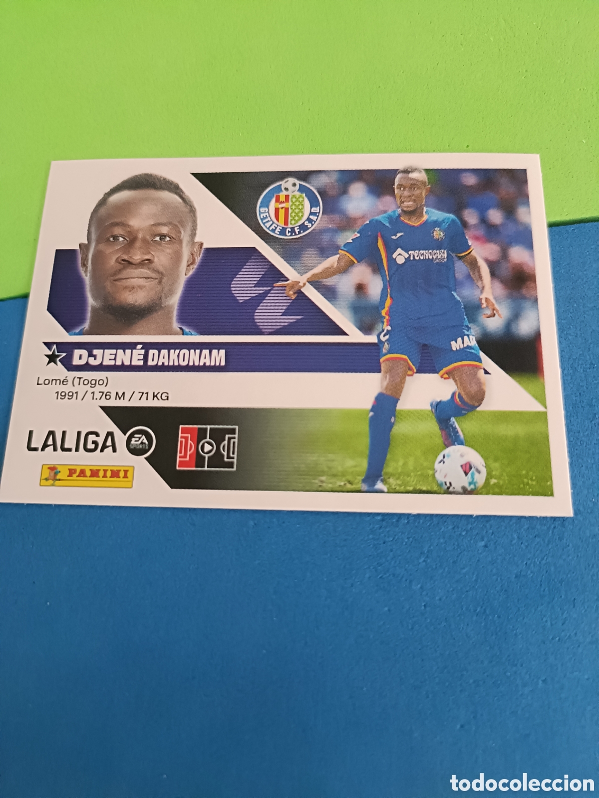 Cromos de f&uacute;tbol: Panini cromos stickers Liga este 2026 2027 26 27 - Getafe 6 Djene