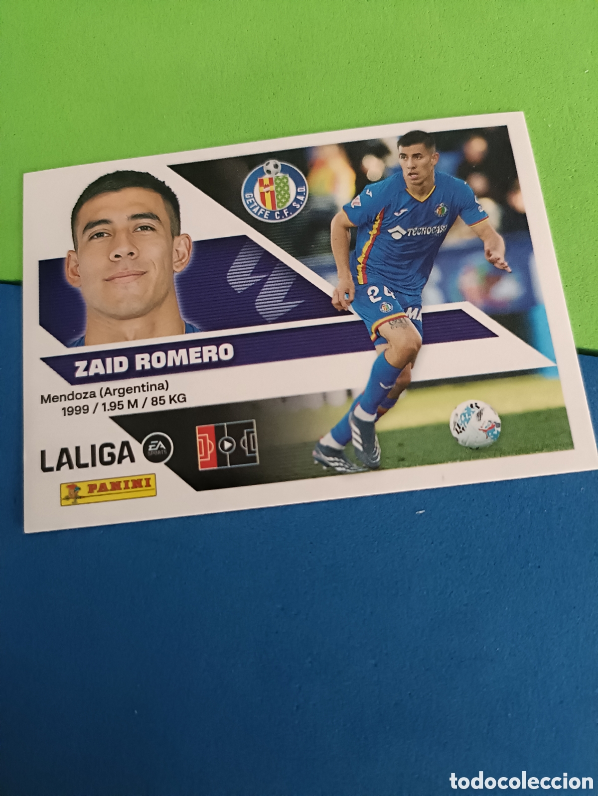Cromos de f&uacute;tbol: Panini cromos stickers Liga este 2026 2027 26 27 - Getafe 9 Zaid Romero