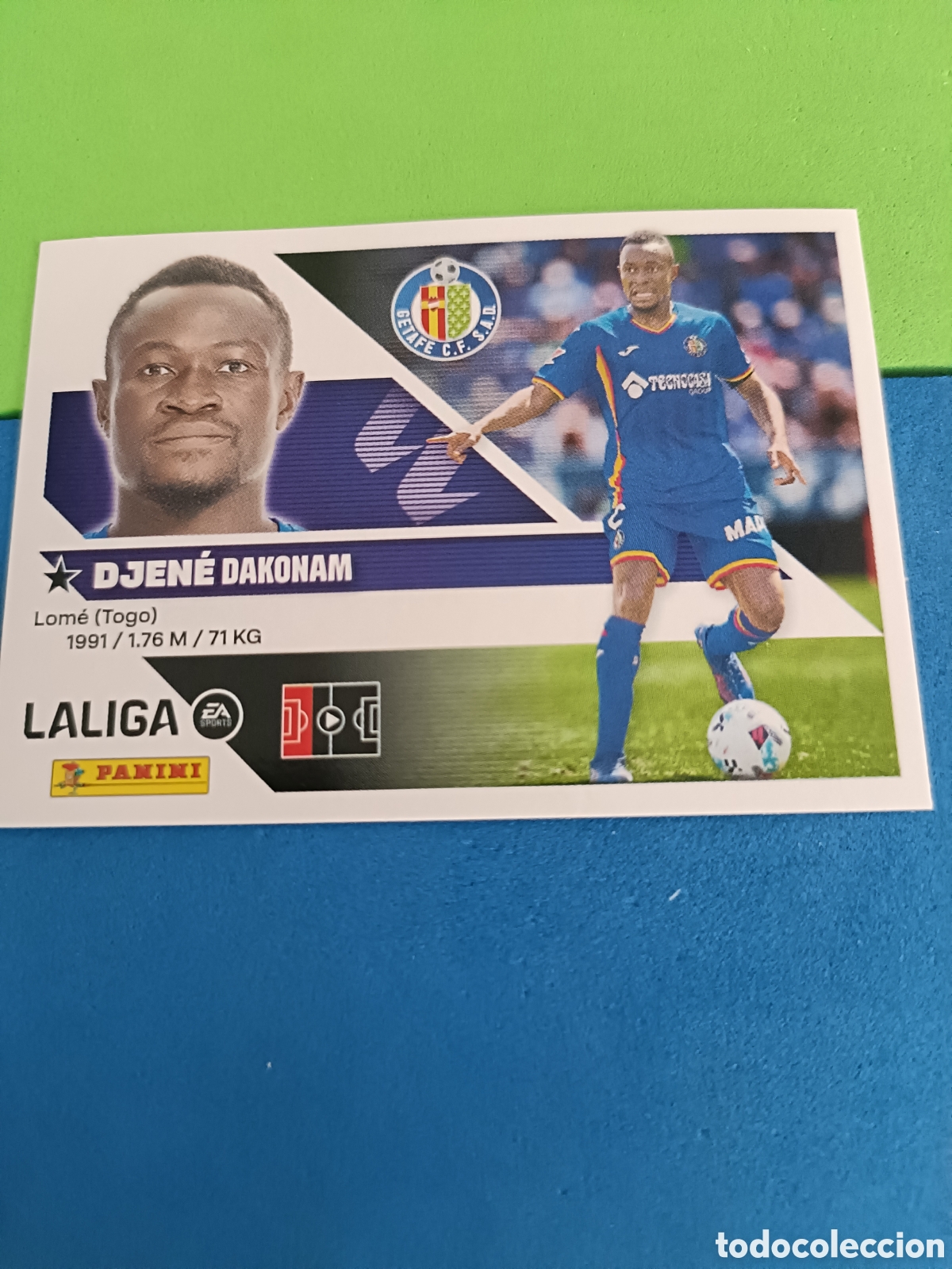 Cromos de f&uacute;tbol: Panini cromos stickers Liga este 2026 2027 26 27 - Getafe 6 Djene