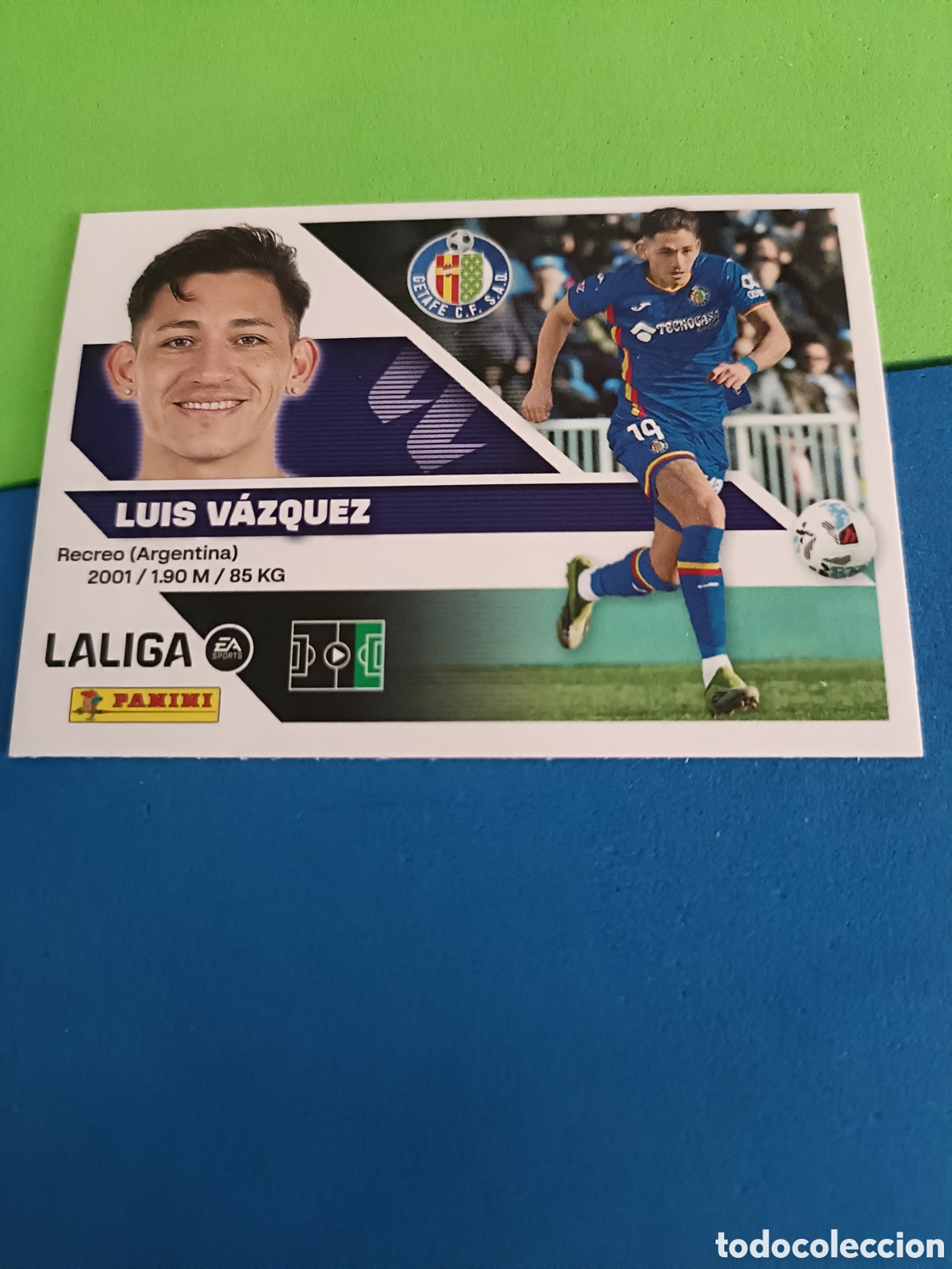 Football Stickers: Panini cromos stickers Liga este 2026 2027 26 27 - Getafe 19 Luis V&aacute;zquez