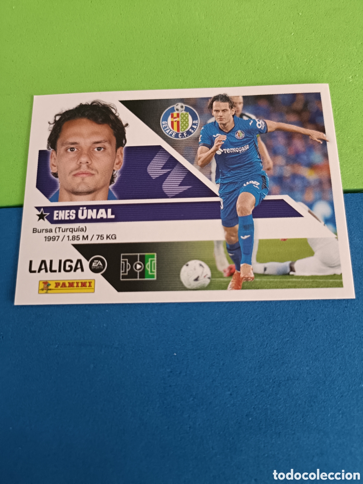 Cartes &agrave; collectionner de Football: Panini cromos stickers Liga este 2026 2027 26 27 - COLOCA Getafe 19BIS Enes Unal