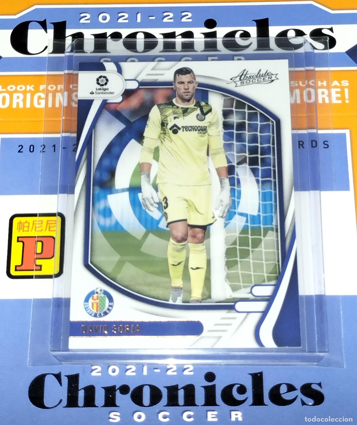 Cromos de f&uacute;tbol: N&ordm; 51 DAVID SORIA GETAFE CARD CHRONICLES ABSOLUTE LA LIGA SOCCER 2021 2022 21 22 PANINI