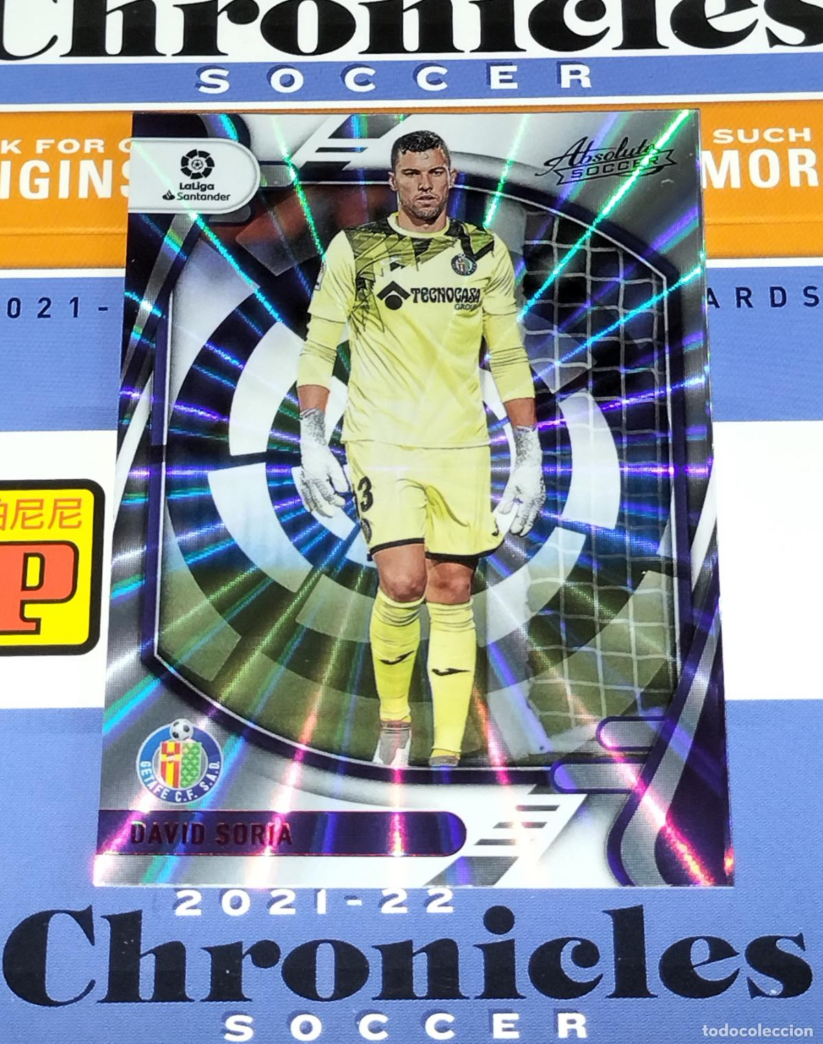 Cromos de f&uacute;tbol: N&ordm; 51 DAVID SORIA LASER GETAFE CARD CHRONICLES ABSOLUTE LA LIGA SOCCER 2021 2022 21 22 PANINI