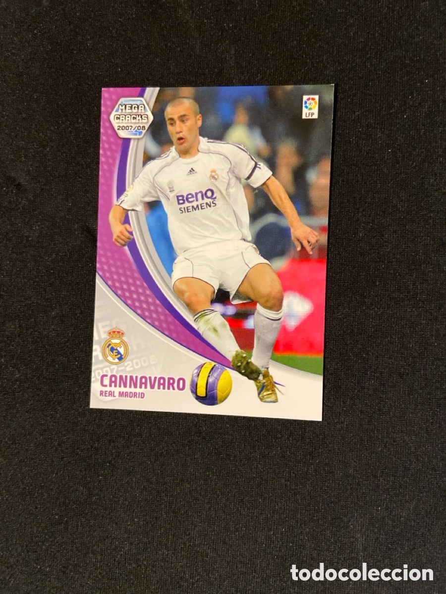 Cromos de f&uacute;tbol: CANNAVARO 169 (REAL MADRID)
