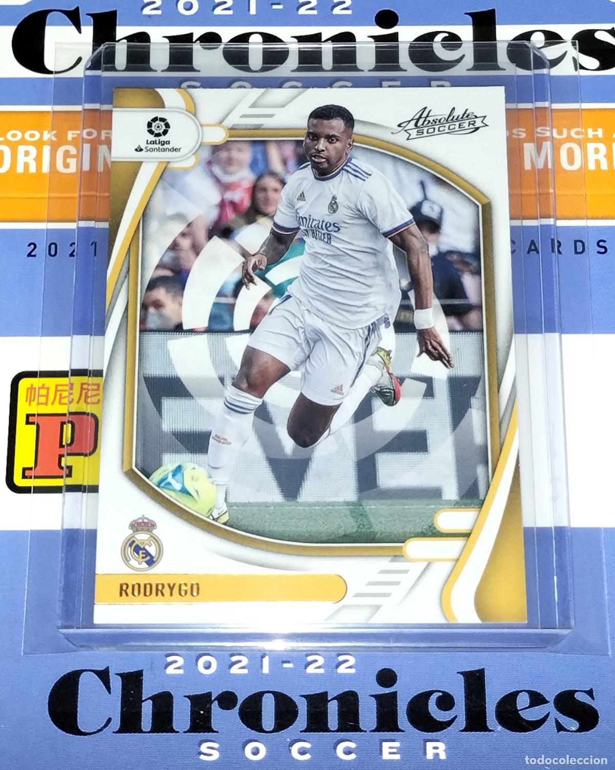 Cromos de f&uacute;tbol: N&ordm; 57 RODRIGO REAL MADRID CARD CHRONICLES ABSOLUTE LA LIGA SOCCER 2021 2022 21 22 PANINI