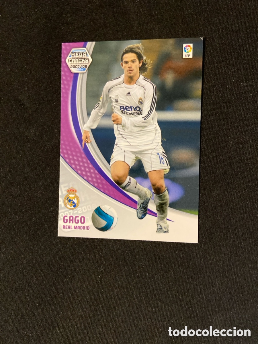 Cromos de f&uacute;tbol: GAGO 174 (REAL MADRID) MEGA