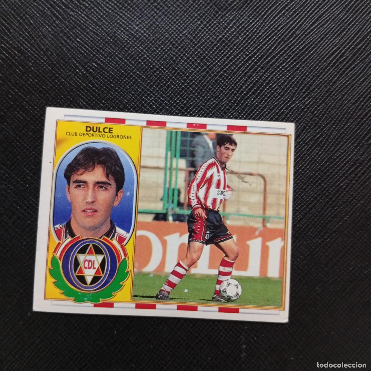 Fu&szlig;ball-Sticker: DULCE LOGRO&Ntilde;ES ESTE 96 97 CROMO FUTBOL 1996 1997 LIGA - SIN PEGAR - A88 PG24 FICHAJE 9