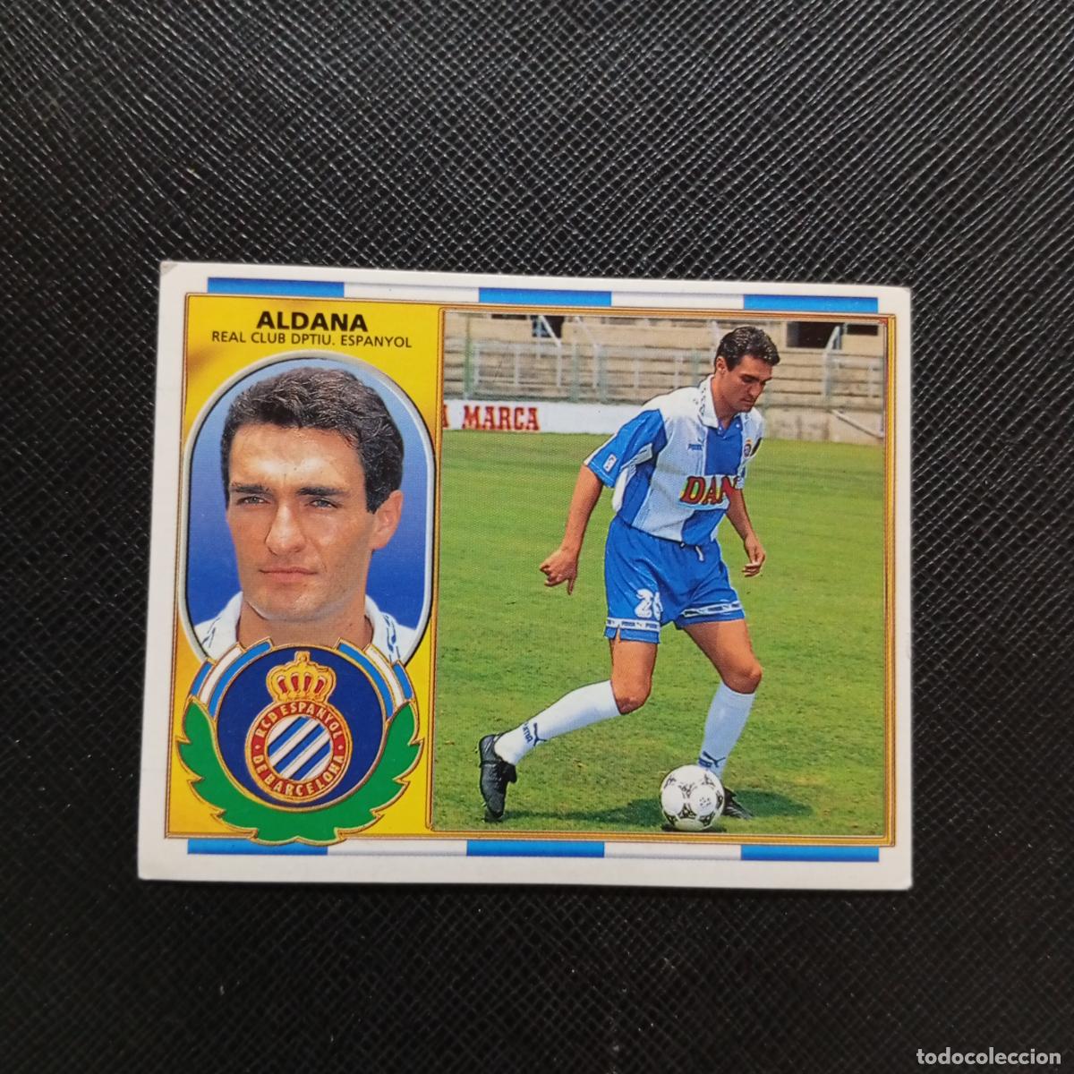 Cromos de f&uacute;tbol: ALDANA ESPA&Ntilde;OL ESTE 96 97 CROMO FUTBOL 1996 1997 LIGA - SIN PEGAR - A88 PG24 FICHAJE 7