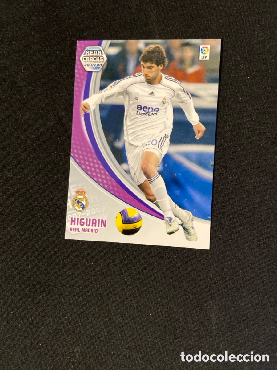 Cromos de f&uacute;tbol: HIGUA&Iacute;N 177 (REAL MADRID)