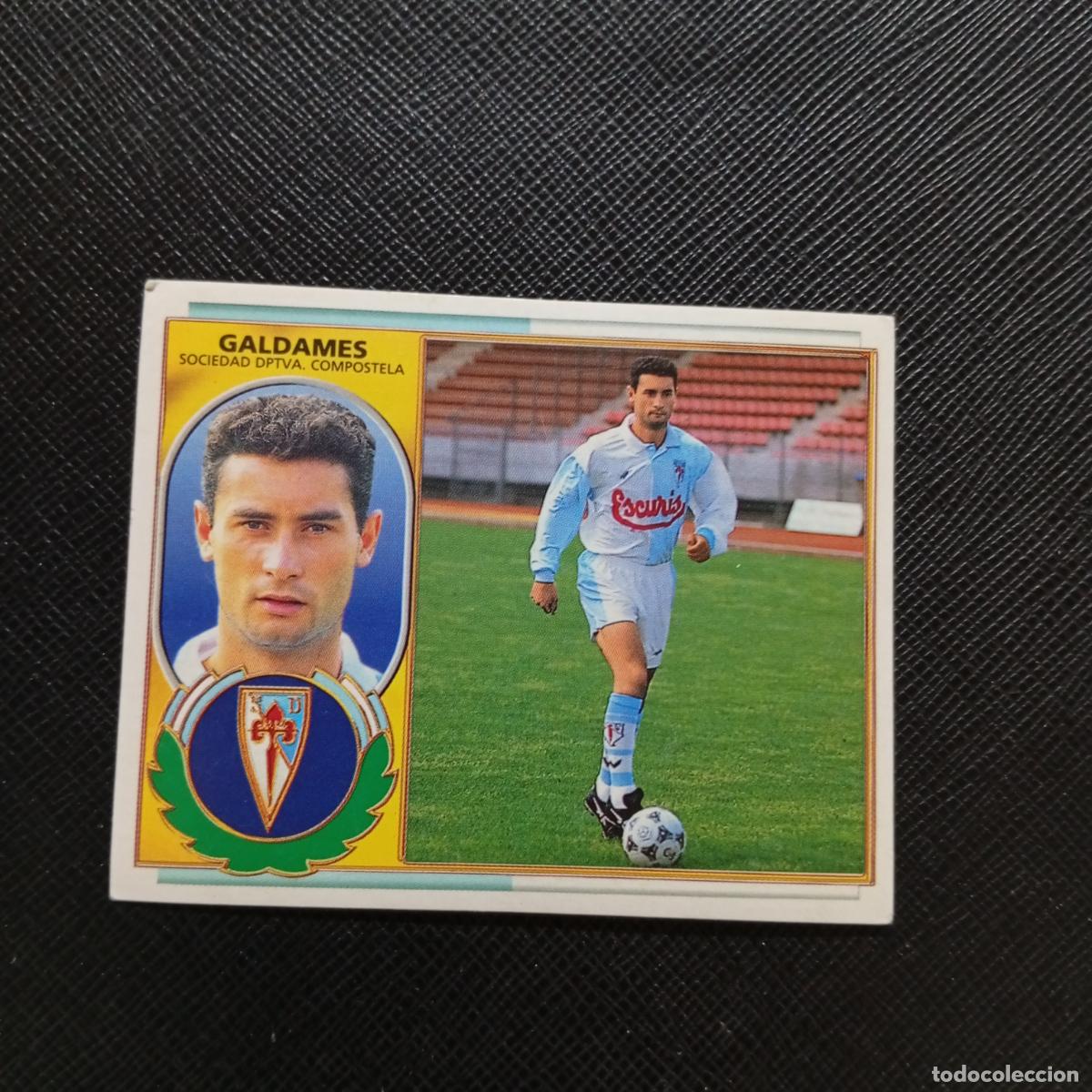Cromos de f&uacute;tbol: GALDAMES COMPOSTELA ESTE 96 97 CROMO FUTBOL 1996 1997 LIGA - SIN PEGAR - A88 PG25 FICHAJE 4