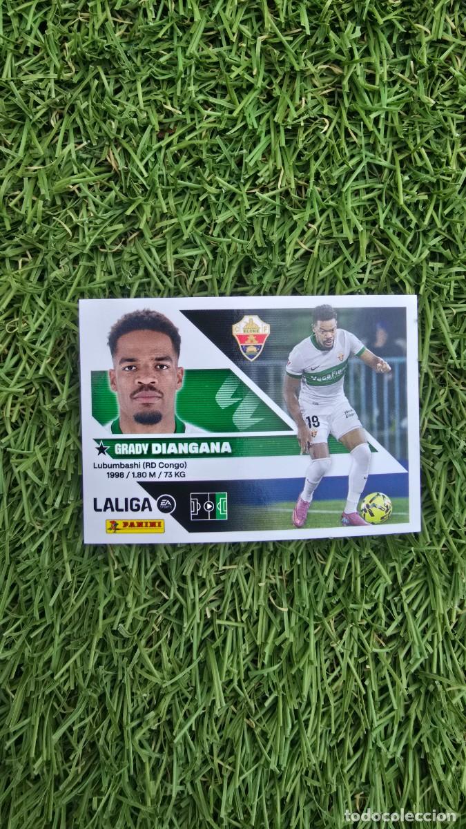 Cromos de f&uacute;tbol: DIANGANA 19 ELCHE LIGA ESTE 2026 2027 26 27 PANINI LALIGA EA SPORTS