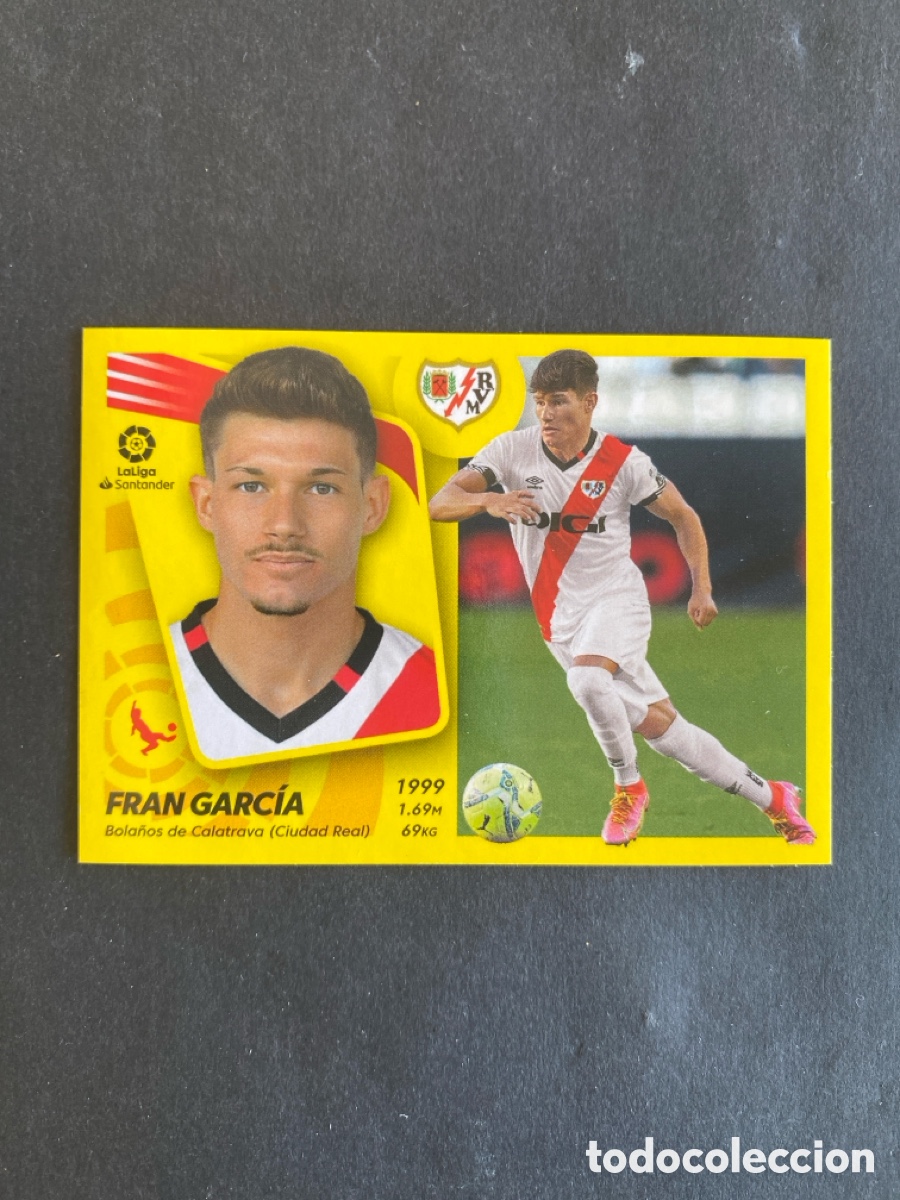 Cromos de f&uacute;tbol: Cromo liga 21/22 Rayo Vallecano N* 11