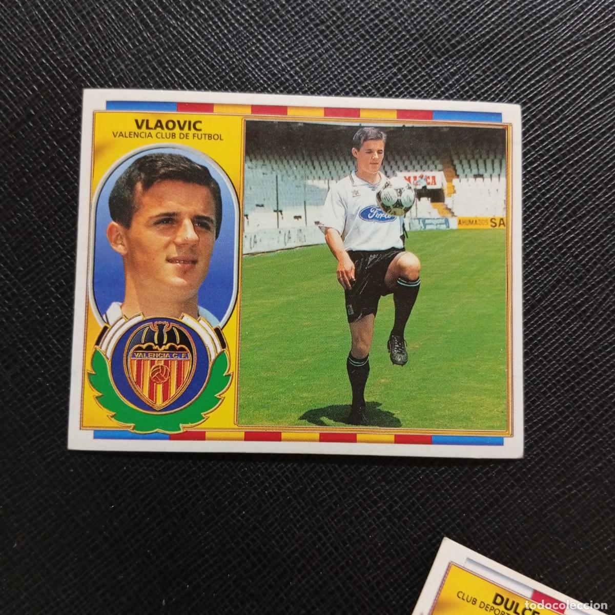 Cromos de f&uacute;tbol: VLAOVIC VALENCIA ESTE 96 97 CROMO FUTBOL 1996 1997 LIGA - SIN PEGAR - A88 PG29 FICHAJE 11