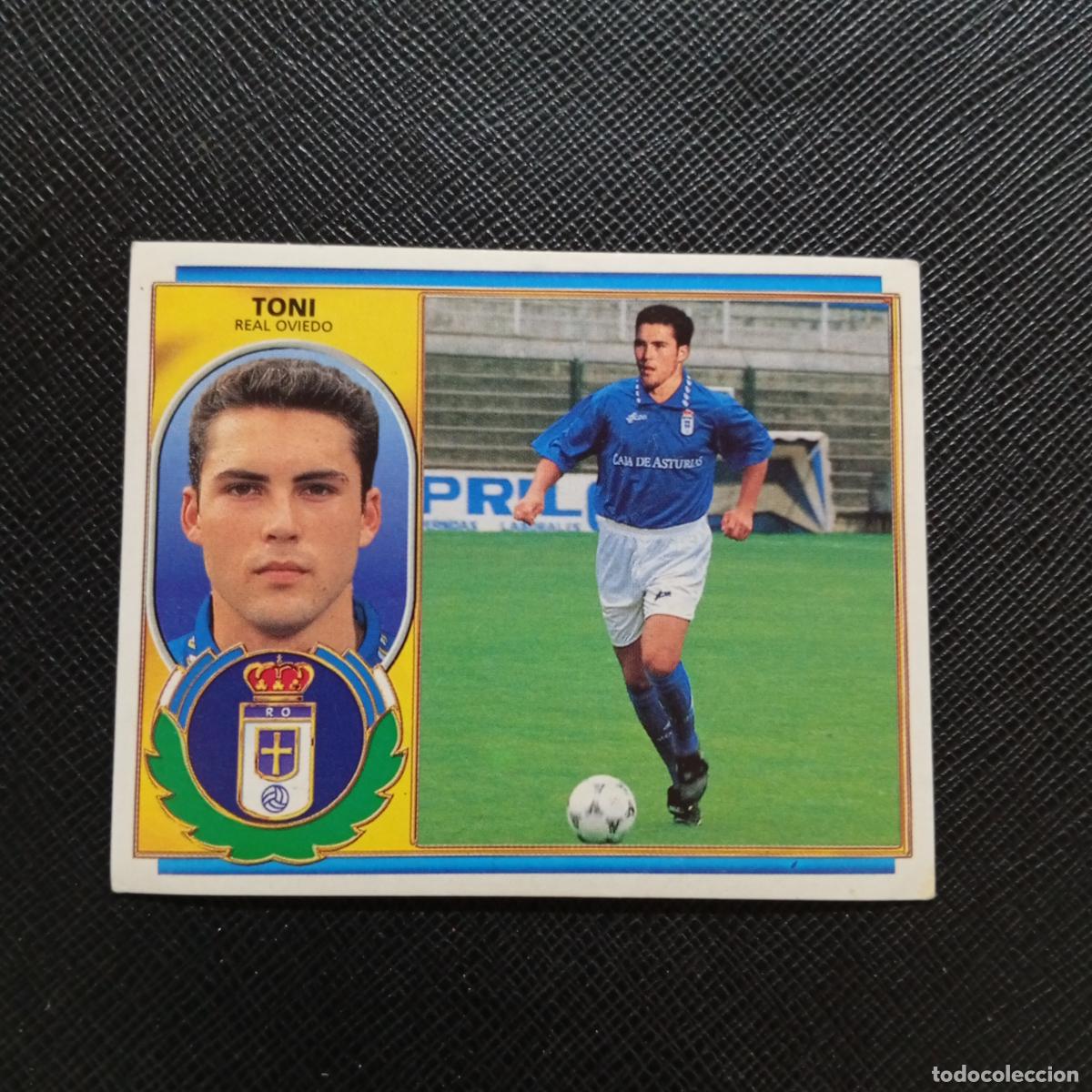 Football Stickers: TONI OVIEDO ESTE 96 97 CROMO FUTBOL 1996 1997 LIGA - SIN PEGAR - A88 PG29 FICHAJE 10