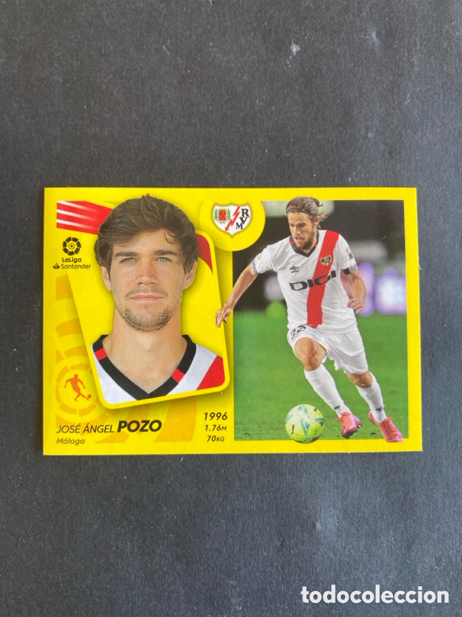 Cartes &agrave; collectionner de Football: Cromo liga 21/22 Rayo Vallecano N* 13B