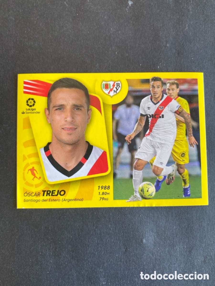 Cromos de f&uacute;tbol: Cromo liga 21/22 Rayo Vallecano N* 15
