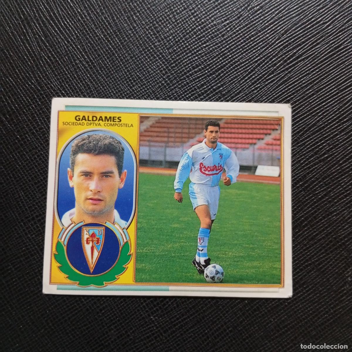 Cromos de f&uacute;tbol: GALDAMES COMPOSTELA ESTE 96 97 CROMO FUTBOL 1996 1997 LIGA - SIN PEGAR - A88 PG34 FICHAJE 4