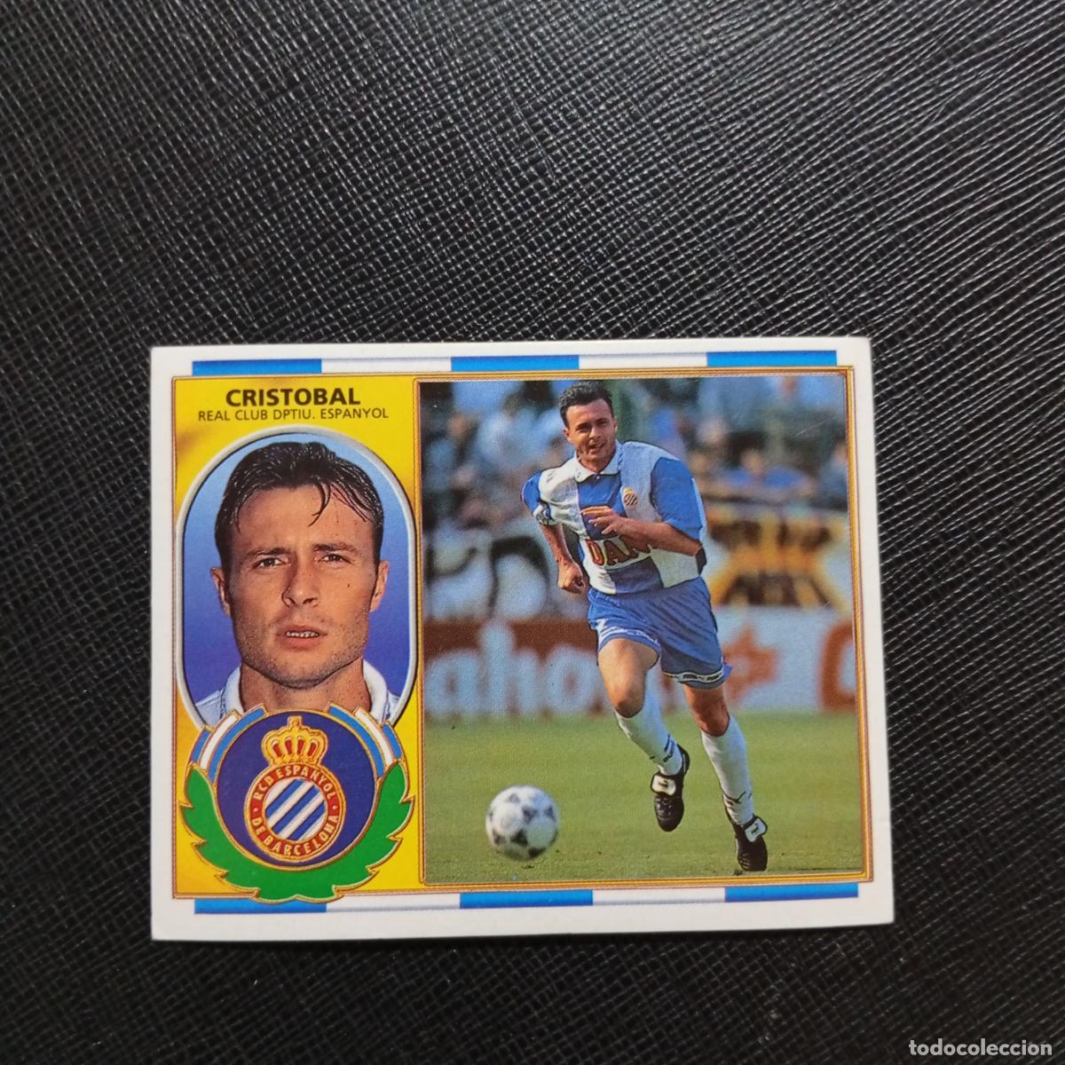 Cromos de f&uacute;tbol: CRISTOBAL ESPA&Ntilde;OL ESTE 96 97 CROMO FUTBOL 1996 1997 LIGA - SIN PEGAR - A88 PG34