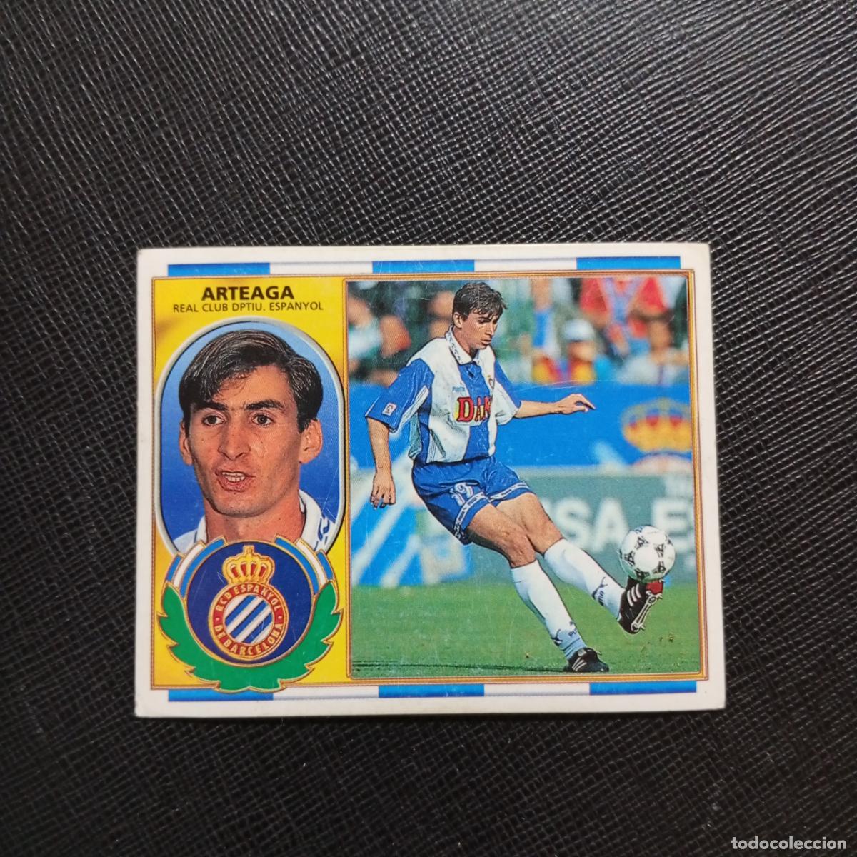Cromos de f&uacute;tbol: ARTEAGA ESPA&Ntilde;OL ESTE 96 97 CROMO FUTBOL 1996 1997 LIGA - SIN PEGAR - A88 PG35