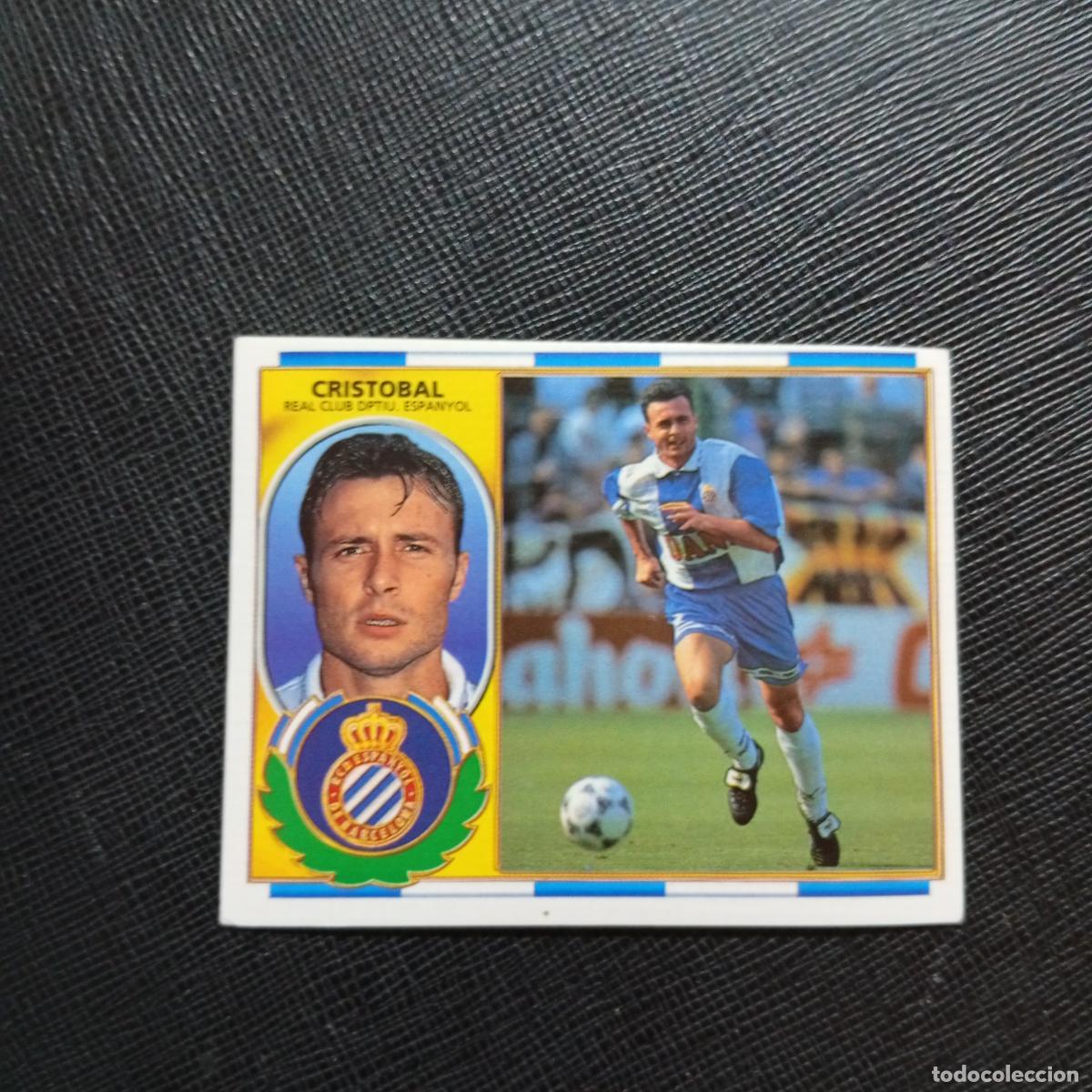 Cromos de f&uacute;tbol: CRISTOBAL ESPA&Ntilde;OL ESTE 96 97 CROMO FUTBOL 1996 1997 LIGA - SIN PEGAR - A88 PG37