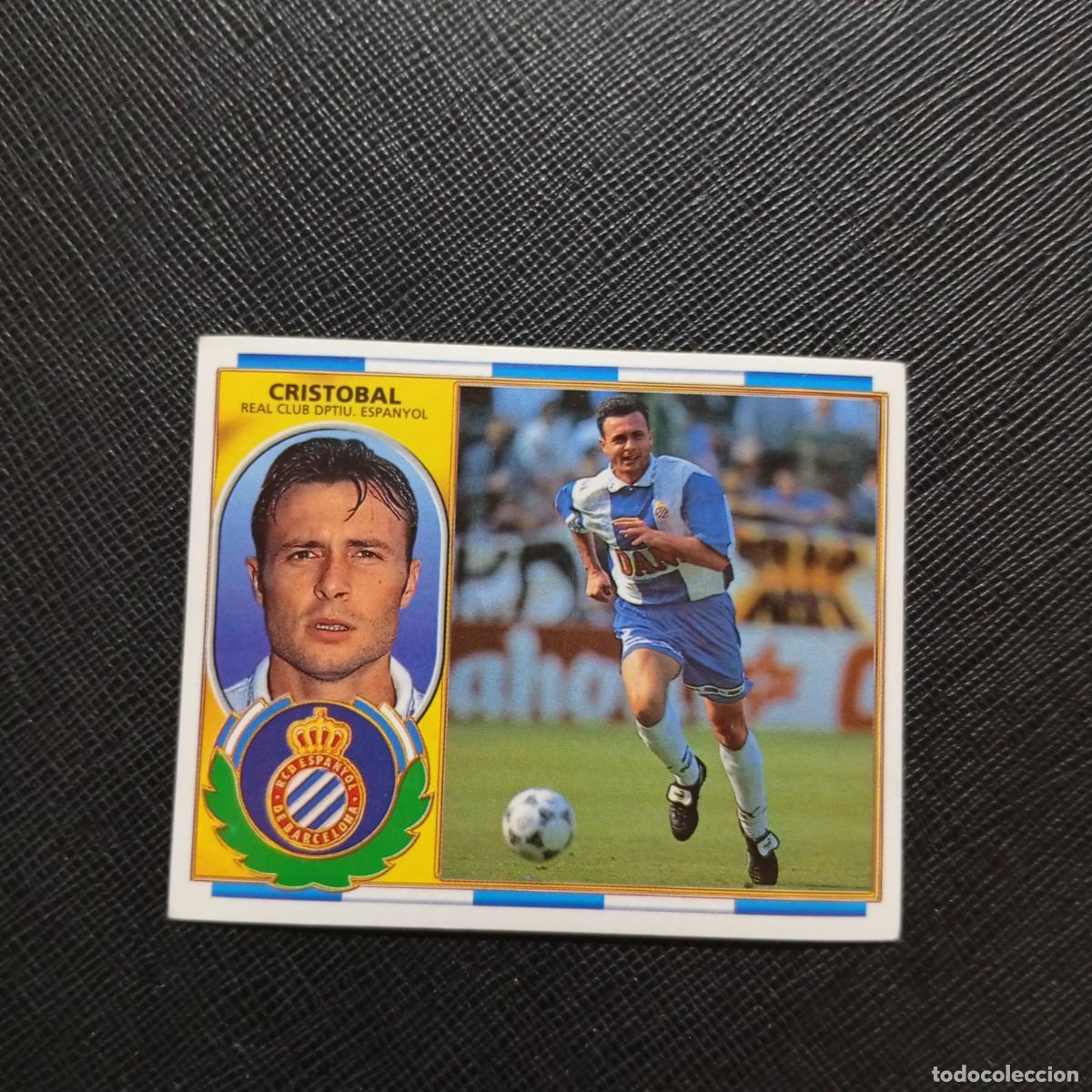 Cromos de f&uacute;tbol: CRISTOBAL ESPA&Ntilde;OL ESTE 96 97 CROMO FUTBOL 1996 1997 LIGA - SIN PEGAR - A88 PG37 B