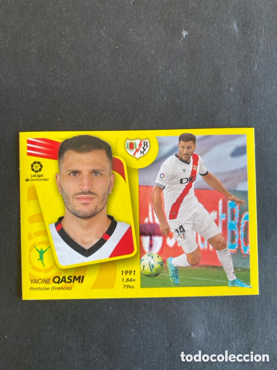 Cromos de f&uacute;tbol: Cromo liga 21/22 Rayo Vallecano N* 19