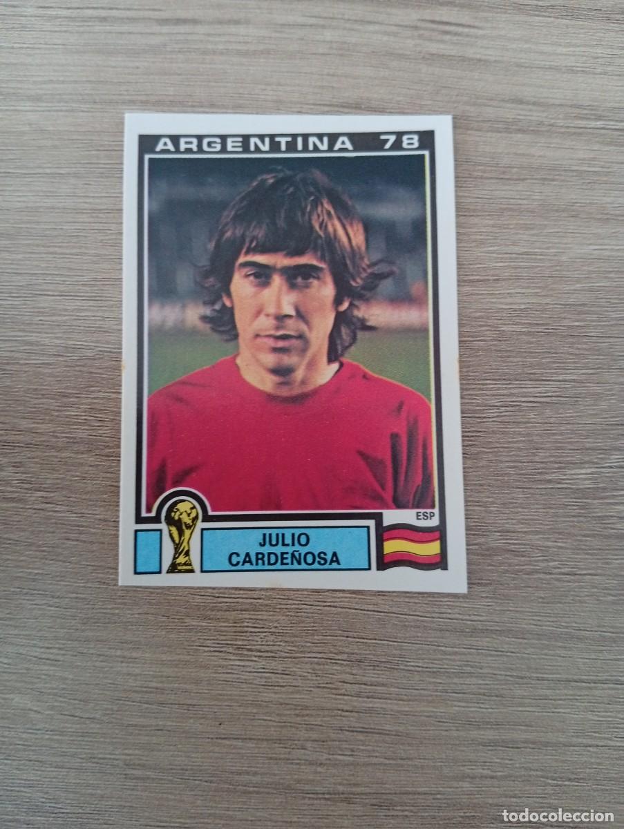 Football Stickers: JULIO CARDE&Ntilde;OSA 217 ESPA&Ntilde;A MUNDIAL ARGENTINA 78-ARGENTINA 1978 SIN PEGAR NUNCA PEGADO