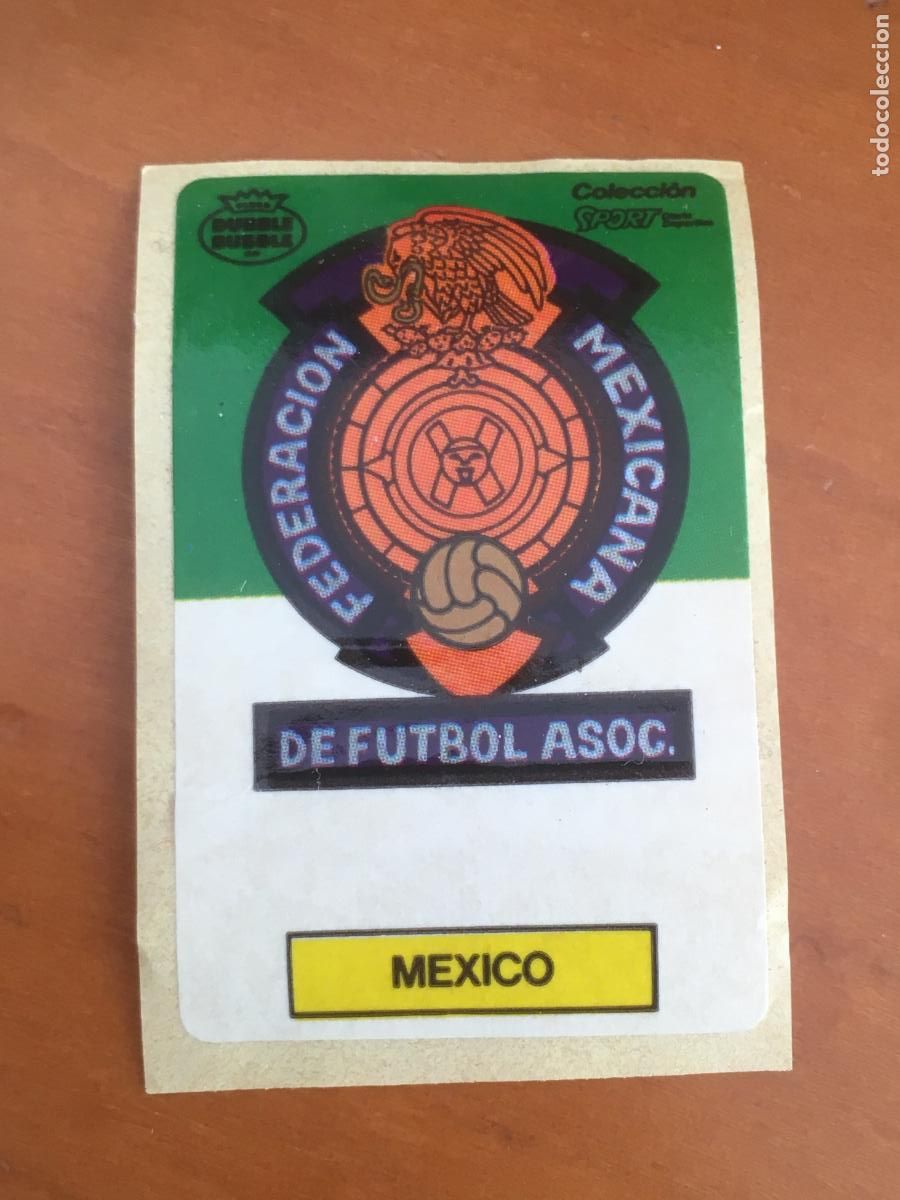 Football Stickers: mexico chicle dubble bubble sport mundial mexico 86 cromo original nunca pegado