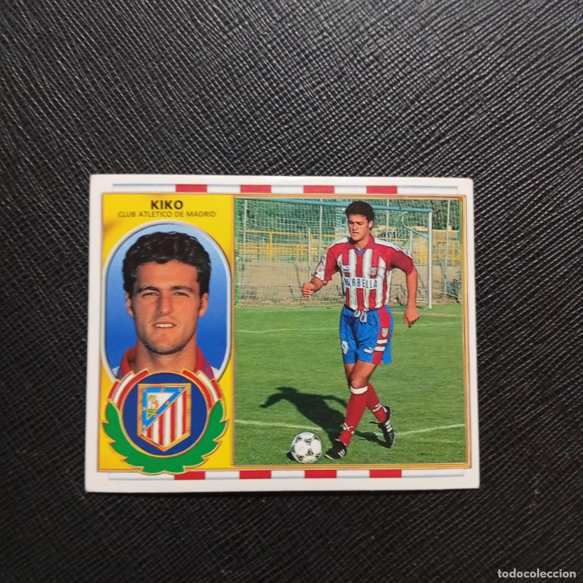 Figurine di Calcio: KIKO AT MADRID ESTE 96 97 CROMO FUTBOL 1996 1997 LIGA - SIN PEGAR - A88 PG48