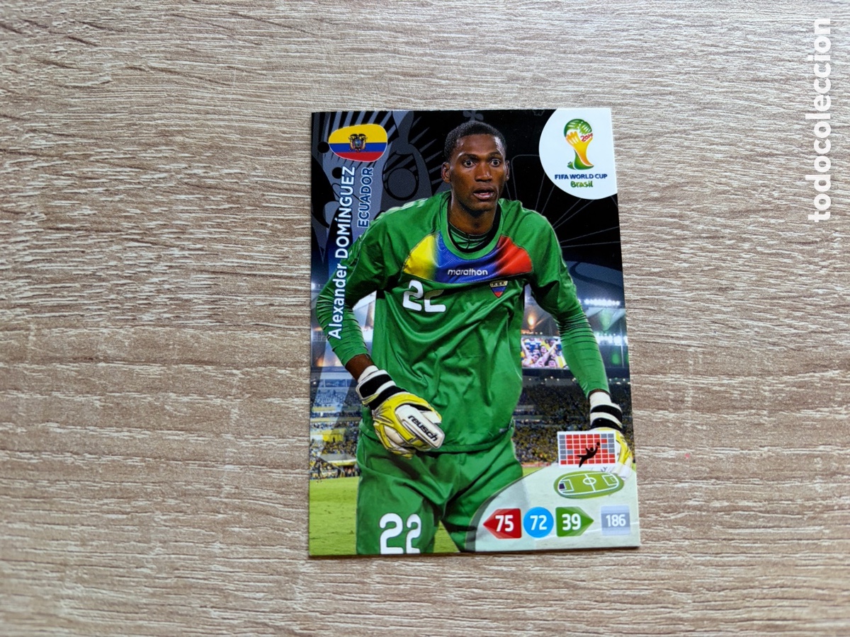 Cromos de f&uacute;tbol: ALEXANDER DOM&Iacute;NGUEZ PANINI ADRENALYN XL FIFA WORLD CUP BRASIL 2014 ECUADOR