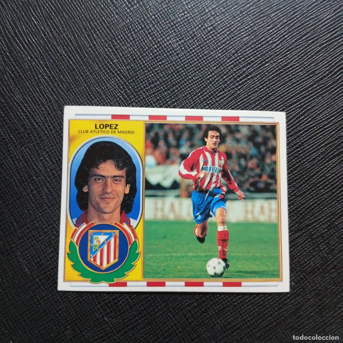 Cromos de f&uacute;tbol: LOPEZ AT MADRID ESTE 96 97 CROMO FUTBOL 1996 1997 LIGA - SIN PEGAR - A88 PG48 B