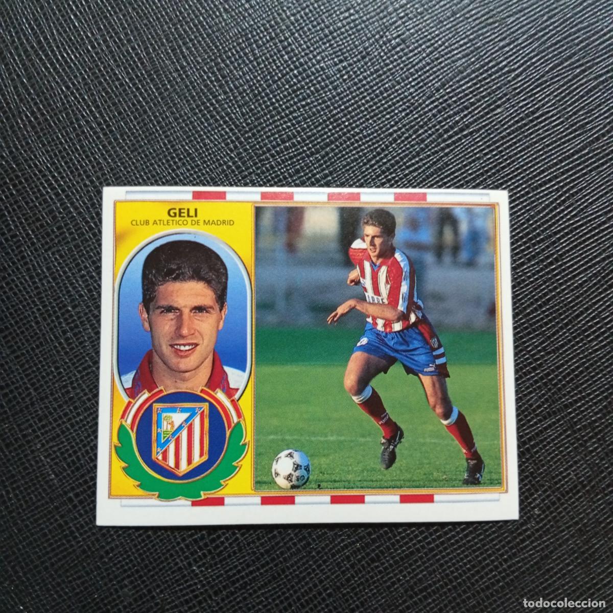 Cromos de f&uacute;tbol: GELI AT MADRID ESTE 96 97 CROMO FUTBOL 1996 1997 LIGA - SIN PEGAR - A88 PG50