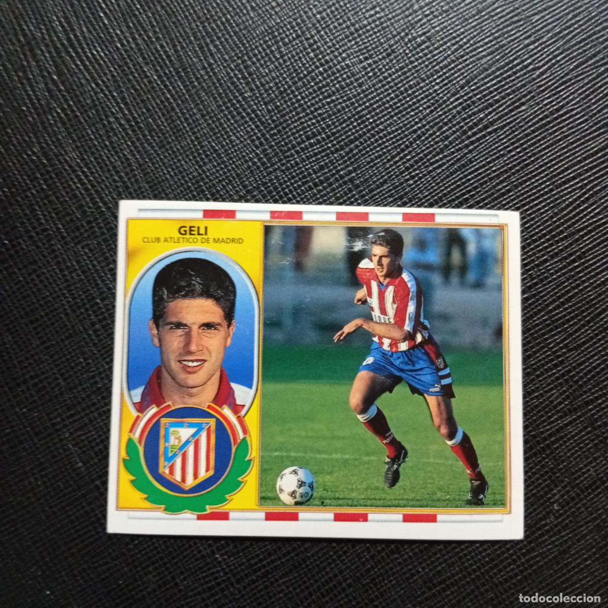 Cromos de f&uacute;tbol: GELI AT MADRID ESTE 96 97 CROMO FUTBOL 1996 1997 LIGA - SIN PEGAR - A88 PG50 B
