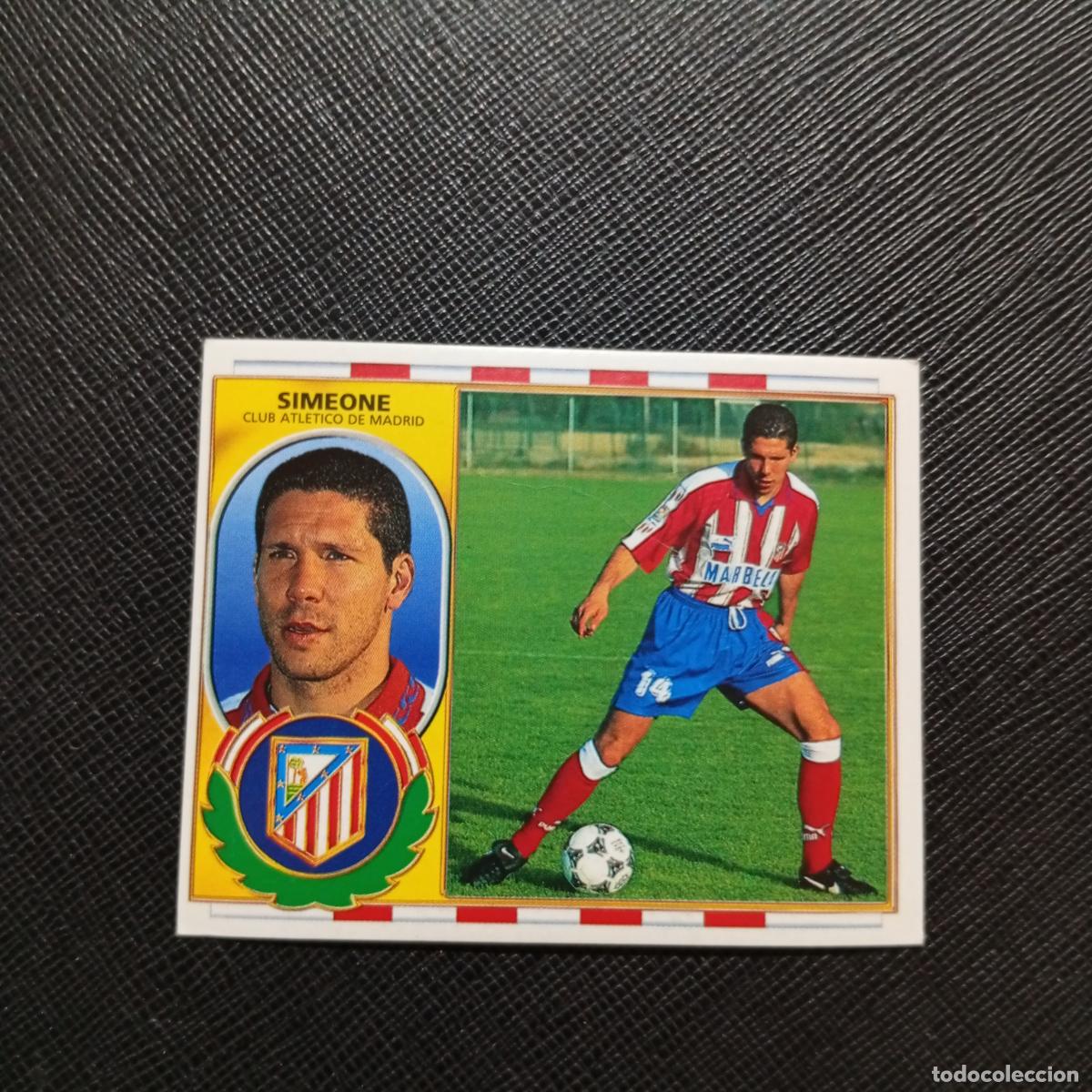 Cromos de f&uacute;tbol: SIMEONE AT MADRID ESTE 96 97 CROMO FUTBOL 1996 1997 LIGA - SIN PEGAR - A88 PG56