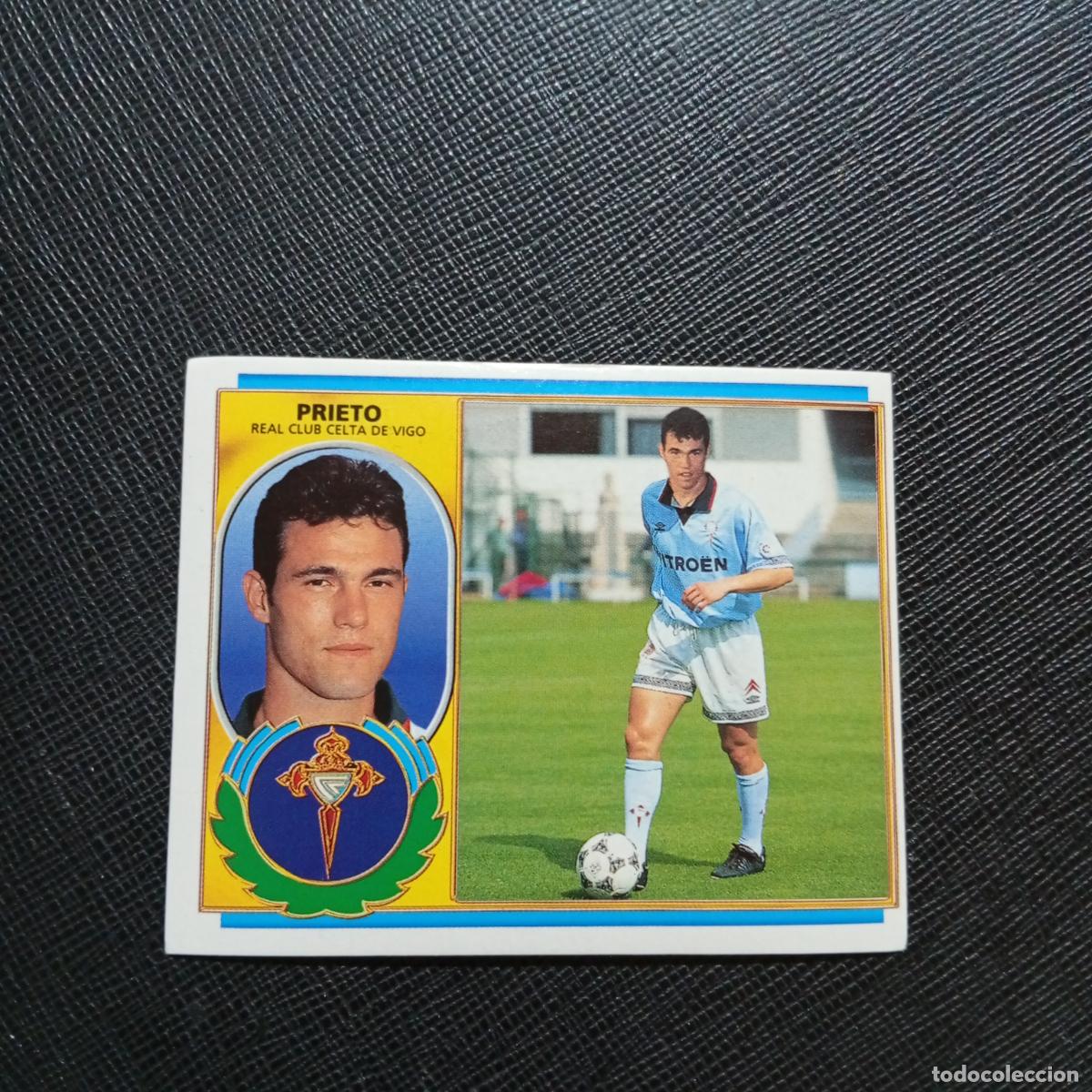 Cromos de f&uacute;tbol: PRIETO CELTA ESTE 96 97 CROMO FUTBOL 1996 1997 LIGA - SIN PEGAR - A88 PG61