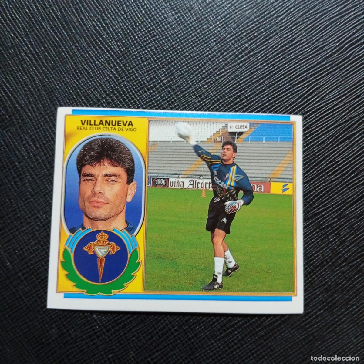 Cromos de f&uacute;tbol: VILLANUEVA CELTA ESTE 96 97 CROMO FUTBOL 1996 1997 LIGA - SIN PEGAR - A88 PG61