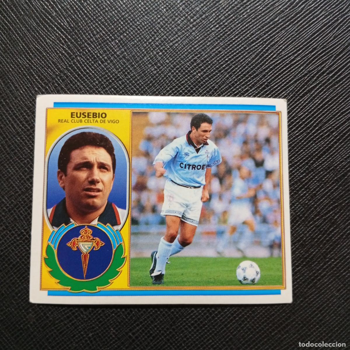 Cromos de f&uacute;tbol: EUSEBIO CELTA ESTE 96 97 CROMO FUTBOL 1996 1997 LIGA - SIN PEGAR - A88 PG61
