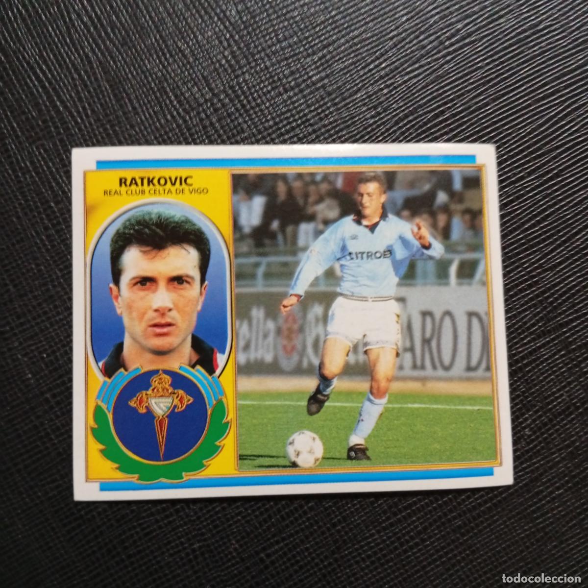 Cromos de f&uacute;tbol: RATKOVIC CELTA ESTE 96 97 CROMO FUTBOL 1996 1997 LIGA - SIN PEGAR - A88 PG61